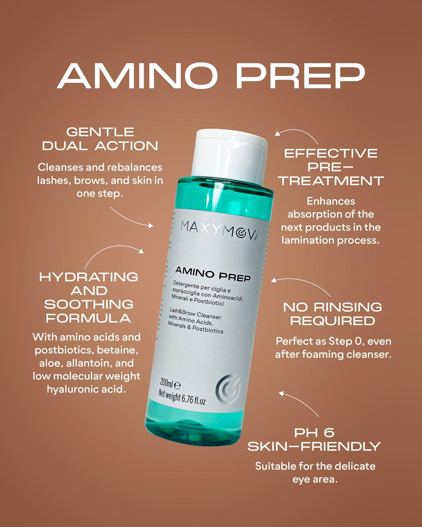 AMINO PREP PRE-TREATMENT LOTION MAXYMOVA, 200 ML