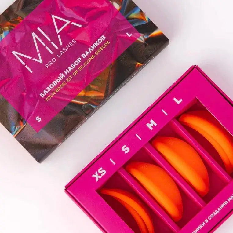 MIA Pro Lashes LASH LIFT SHIELD SET - ORANGE
