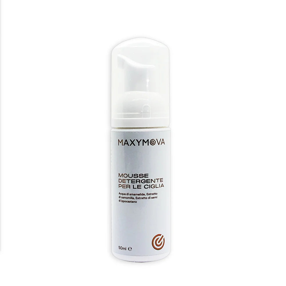 CLEANSING MOUSSE 50 ML LASHES&FACE WITH CHAMOMILLA FLOWER EXTRACT AND HAMMAMELIS LEAF WATER