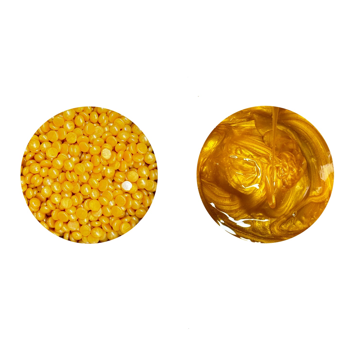 GOLDEN WAX 200 G- ROSIN-FREE ELASTIC WAX PEARLS FOR SENSITIVE SKIN