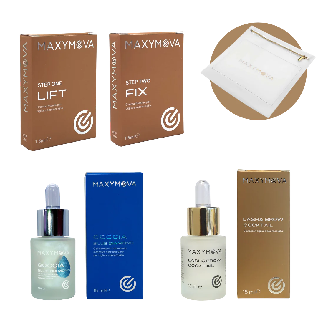 LOTION KIT FOR LASH&BROW LAMINATION WITH SERUM GOCCIA BLUE DIAMOND