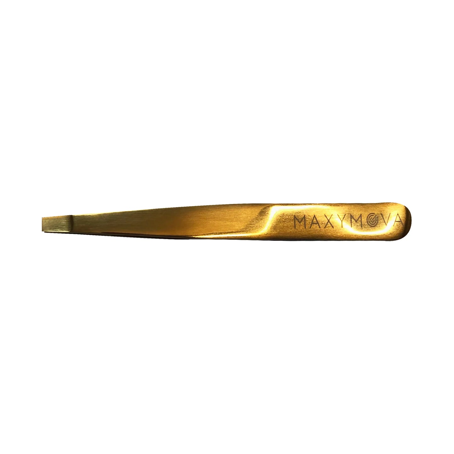 Eyebrow Tweezers - Precision Stainless Steel FLAT Tweezers MAXYMOVA