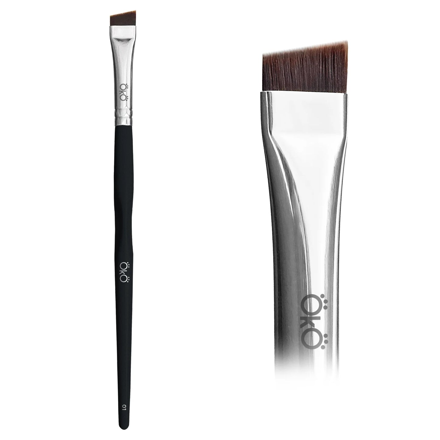 Large Angled Brush OKO #1 BLACK EDITION