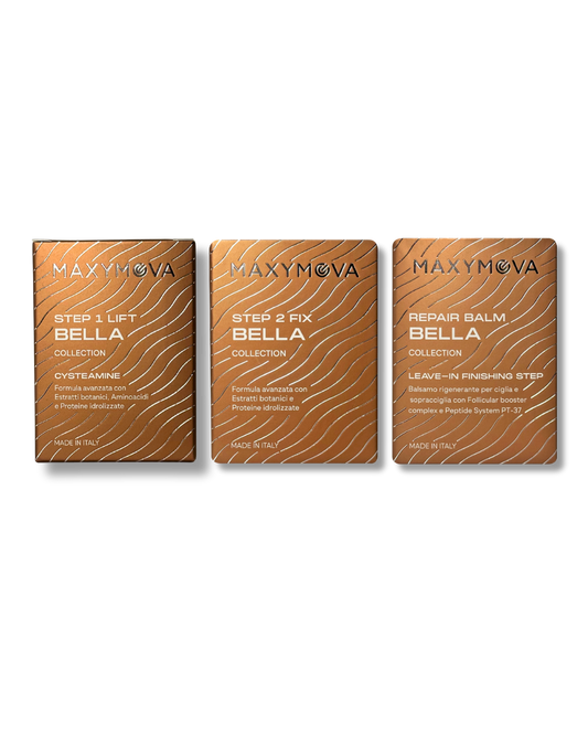 BELLA COLLECTION KOREAN LASH & BROW SYSTEM KIT - STEP 1, 2, 3 WITH SACHETS