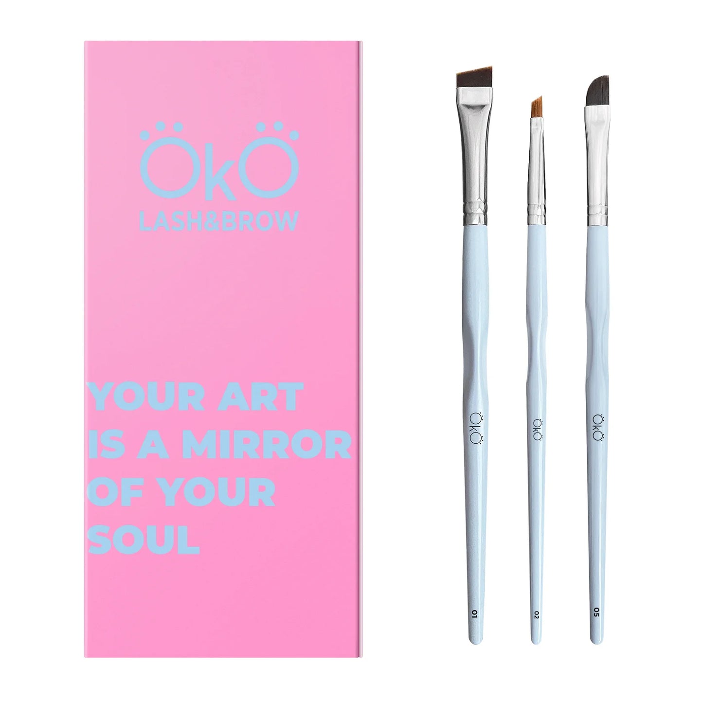 OKO Brush Set "Your Art is a Mirror of Your Soul"