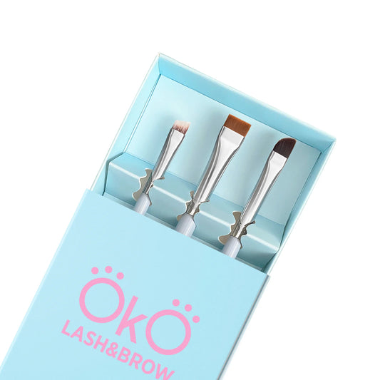 OKO Brush Set "Flawless Brushes Flawless Brows"