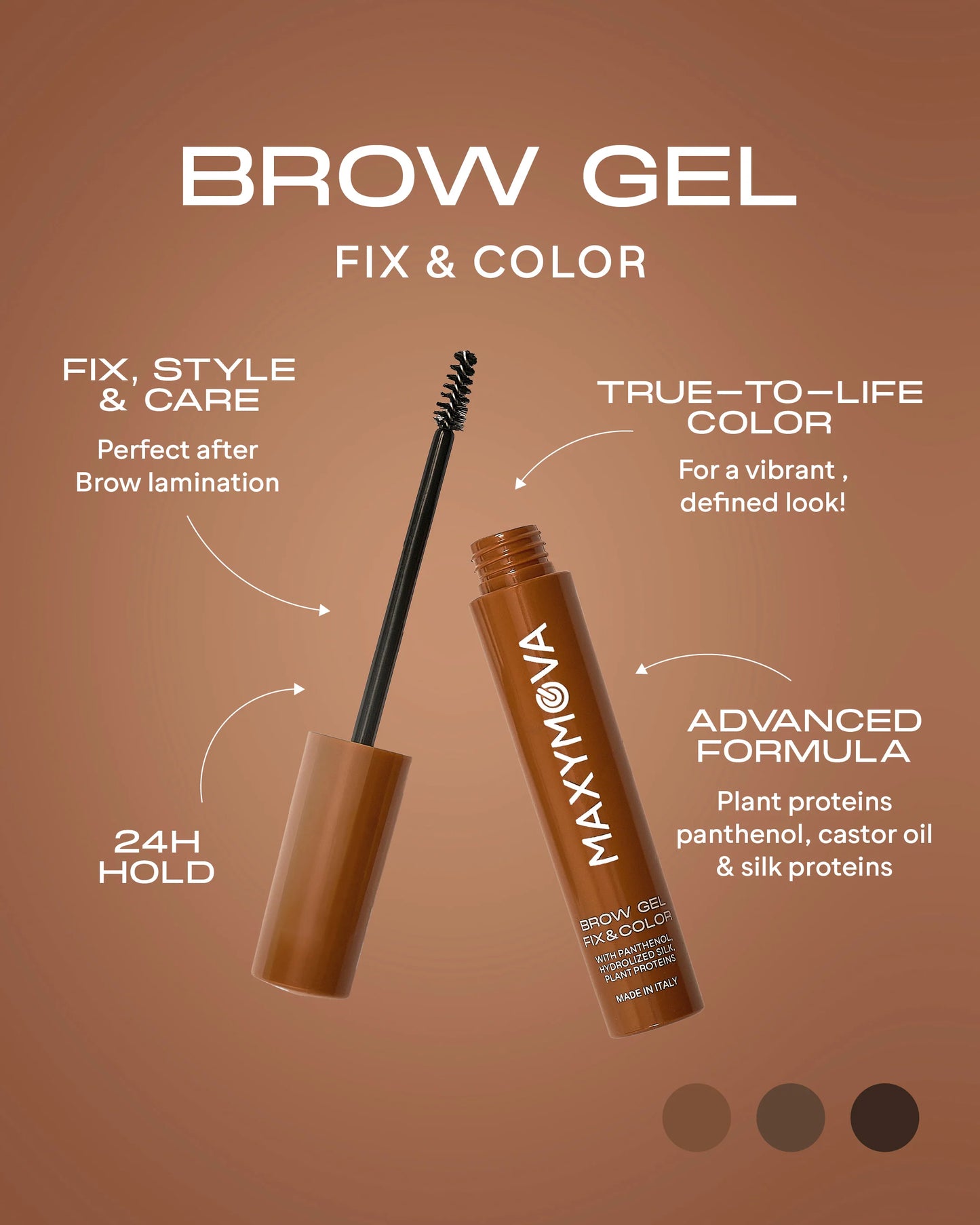 BROW GEL FIX&GO