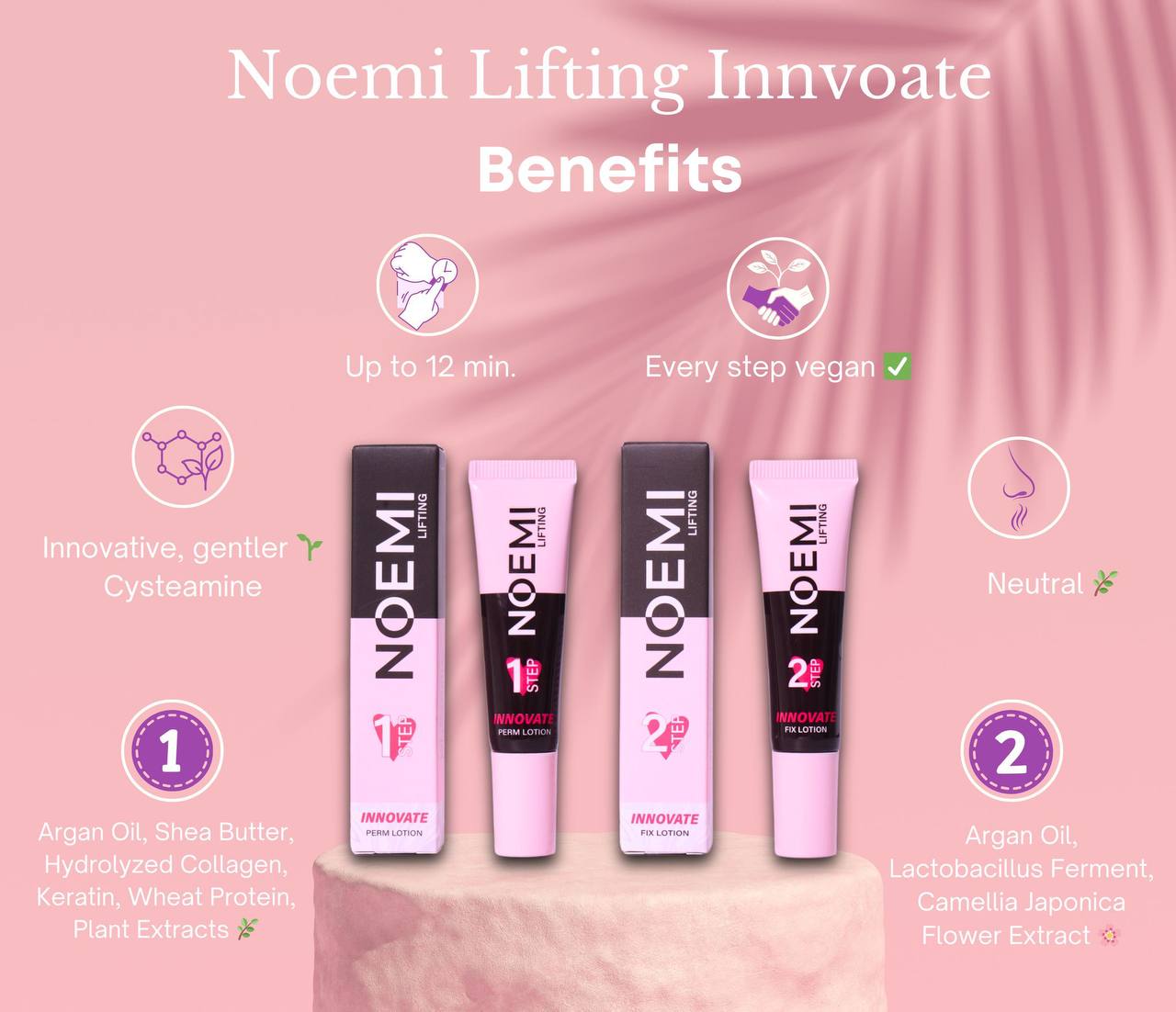 Noemi - NEW Innovate Cysteamine Lash Lifting & Lamination