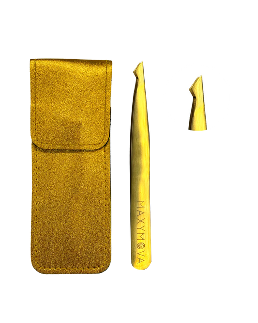 Eyebrow Tweezers - Precision Stainless Steel Tweezers MAXYMOVA