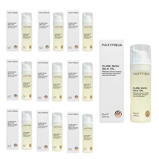 SET 10 PURE SKIN SILK OIL, DENSE MAKEUP REMOVER OIL MAXYMOVA